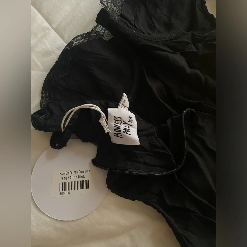 Princess Polly NWT Hazel Cut Out Mini Dress - Picture 3 of 3